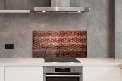 Szkło do Kuchni na Ścianę Zabytkowa Struktura Muru