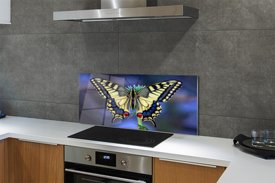 Panel szklany do Kuchni Chwila Odpoczynku Motyla