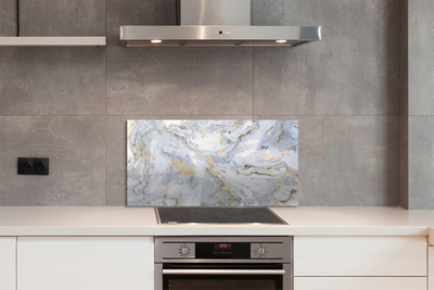 Panel szklany do Kuchni Ponadczasowa Ściana z Marmuru