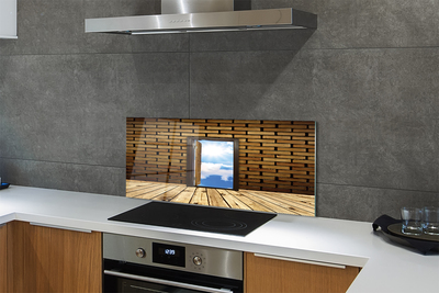 Panel Szklany Trójwymiarowe Drzwi do Nieba