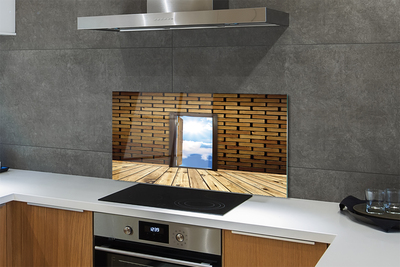 Panel Szklany Trójwymiarowe Drzwi do Nieba