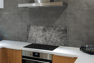 Szkło do Kuchni na Ścianę Klasyczny Mur z Cegieł