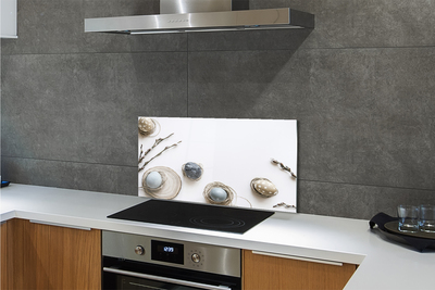 Szkło do Kuchni na Ścianę Wielkanocne Pisanki i Bazie