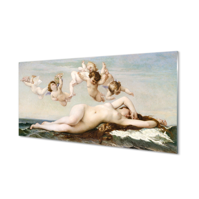 Szklany Panel Narodziny Wenus - Alexandre Cabanel