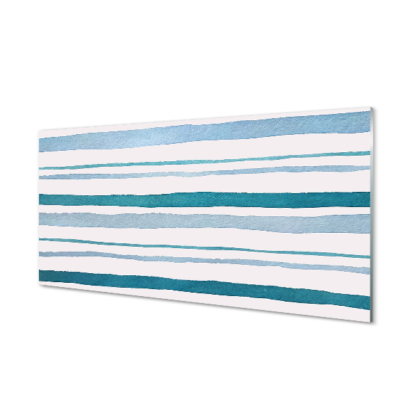 Szkło do Kuchni na Ścianę Abstrakcyjne Nieregularne Paski