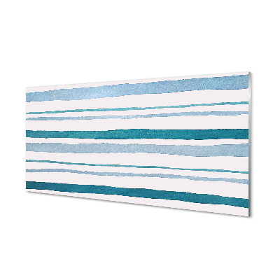 Szkło do Kuchni na Ścianę Abstrakcyjne Nieregularne Paski