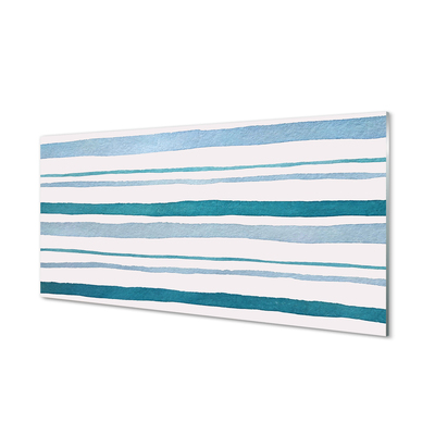 Szkło do Kuchni na Ścianę Abstrakcyjne Nieregularne Paski