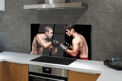 Szkło do Kuchni na Ścianę Siła i Ringowa Walka