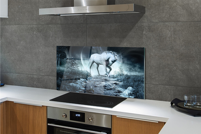 Panel nad Blat Kuchenny Jednorożec w Blasku Księżyca