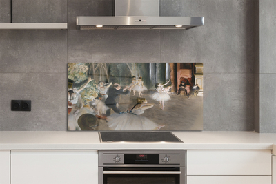 Panel nad Blat Kuchenny Próba Baletowa na Scenie - Degas