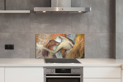 Panel nad Blat Kuchenny Kobieta przy Toalecie - Degas