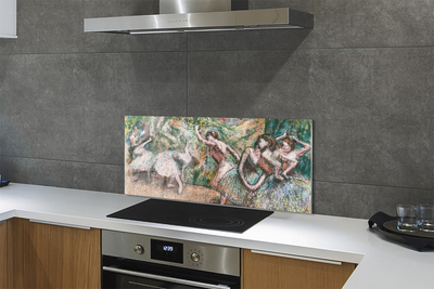 Panel nad Blat Kuchenny Scena Baletowa - Edgar Degas