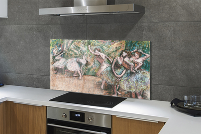 Panel nad Blat Kuchenny Scena Baletowa - Edgar Degas
