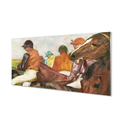 Panel nad Blat Kuchenny Dżokeje - Edgar Degas