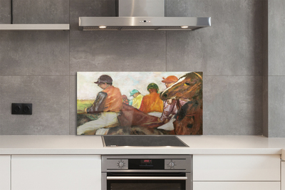 Panel nad Blat Kuchenny Dżokeje - Edgar Degas