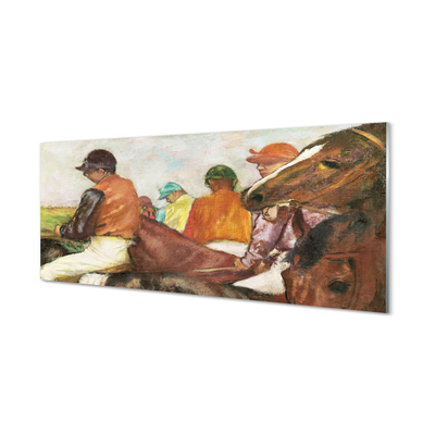 Panel nad Blat Kuchenny Dżokeje - Edgar Degas