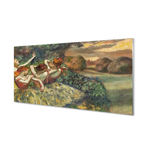 Panel nad Blat Kuchenny Cztery Tancerki - Edgar Degas