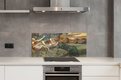 Panel nad Blat Kuchenny Cztery Tancerki - Edgar Degas