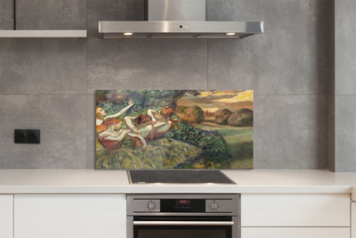 Panel nad Blat Kuchenny Cztery Tancerki - Edgar Degas