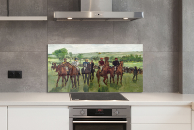 Panel nad Blat Kuchenny Jeźdźcy - Edgar Degas