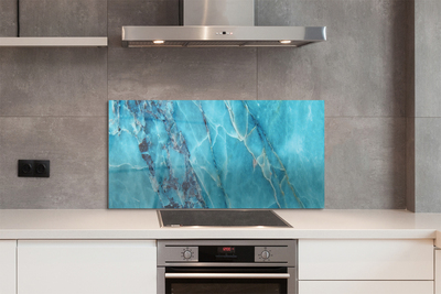 Panel szklany do Kuchni Marmurowy Dekor Ścienny