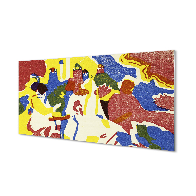 Panel nad Blat Kuchenny Kompozycja Orientalna - Kandinsky