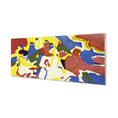 Panel nad Blat Kuchenny Kompozycja Orientalna - Kandinsky