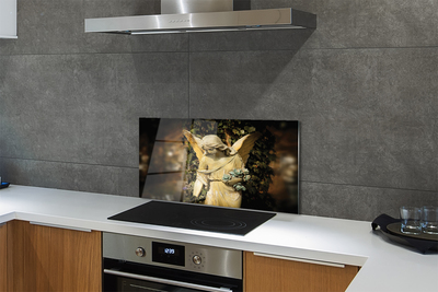 Panel Kuchenny Szklany Skrzydlaty Anioł