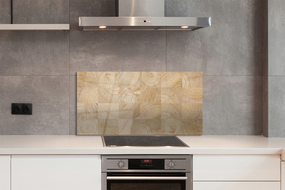 Szklany Panel Układ Drewnianych Kostek