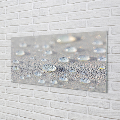 Szklany Panel Słoneczny Blask w Kropli