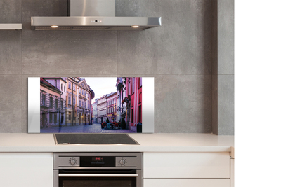 Szkło Ozdobne do Kuchni Zabytkowe Stare Miasto w Krakowie