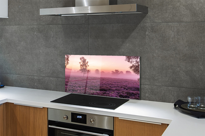 Szklany Panel Koloryt Wrzosowiska