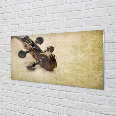 Szkło Ozdobne do Kuchni Nuty i Struny Gitary