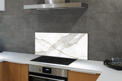 Szklany Panel Marmurowa Mozaika Barw