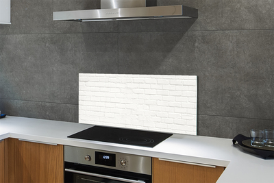 Szkło do Kuchni na Ścianę Industrialny Design: Cegła