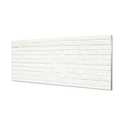 Szkło do Kuchni na Ścianę Industrialny Design: Cegła