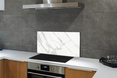 Szkło do Kuchni na Ścianę Organiczny Wzór Marmurowy