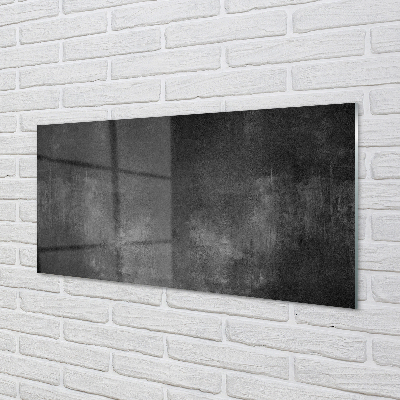 Szkło Ozdobne do Kuchni Mur z Betonu i Kamienia