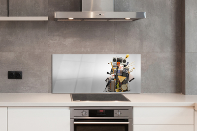 Szkło Ozdobne do Kuchni Muzyczne Trio z Mikrofonem