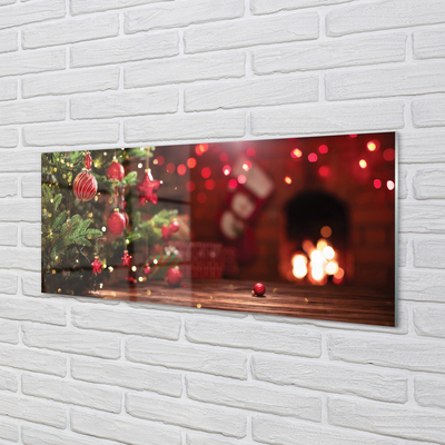 Panel szklany do Kuchni Magia Świątecznych Prezentów