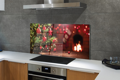 Panel szklany do Kuchni Magia Świątecznych Prezentów