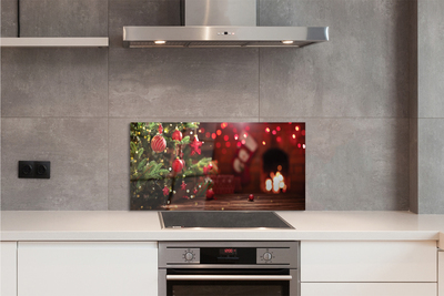 Panel szklany do Kuchni Magia Świątecznych Prezentów