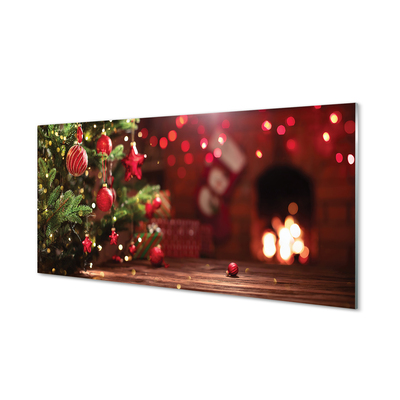 Panel szklany do Kuchni Magia Świątecznych Prezentów