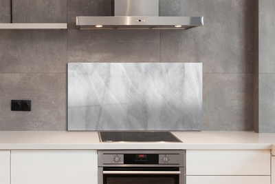 Szkło do Kuchni na Ścianę Marmurowa Abstrakcja Form