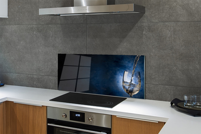 Panel szklany do Kuchni Orzeźwiające Białe Wino