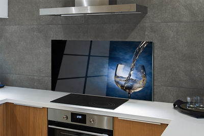 Panel szklany do Kuchni Orzeźwiające Białe Wino