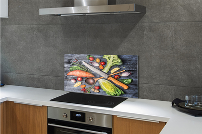 Panel nad Blat Kuchenny Przygotowanie Warzywnego Posiłku