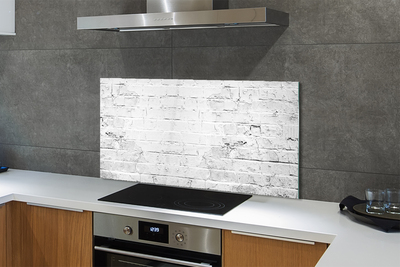 Szklany Panel Dekoracyjna Czerwona Cegła