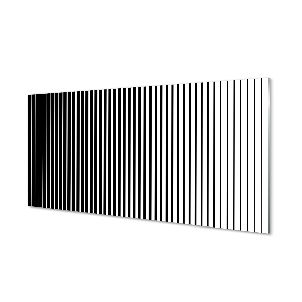 Panel Szklany Gradientowy Wzór Zebry