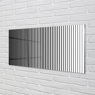 Panel Szklany Gradientowy Wzór Zebry